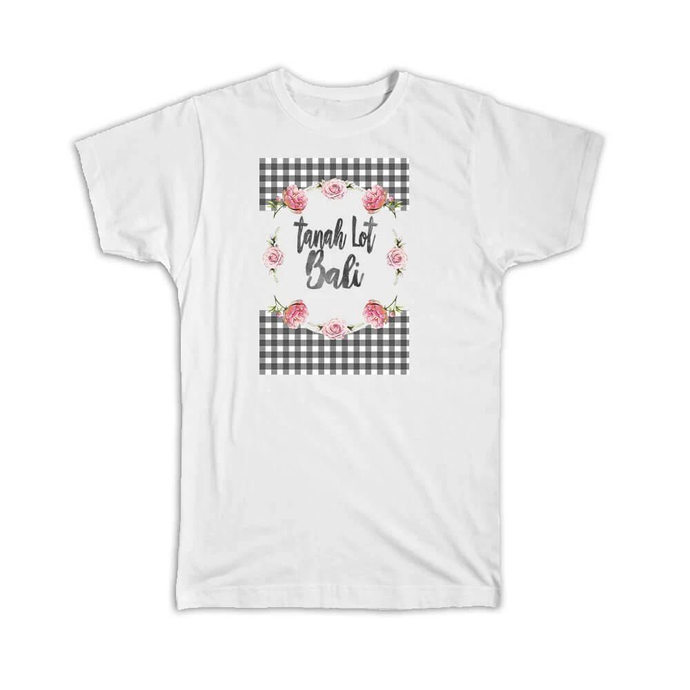 

Подарочная футболка : Бали Танах Лот Индонезия Балийская клетка S