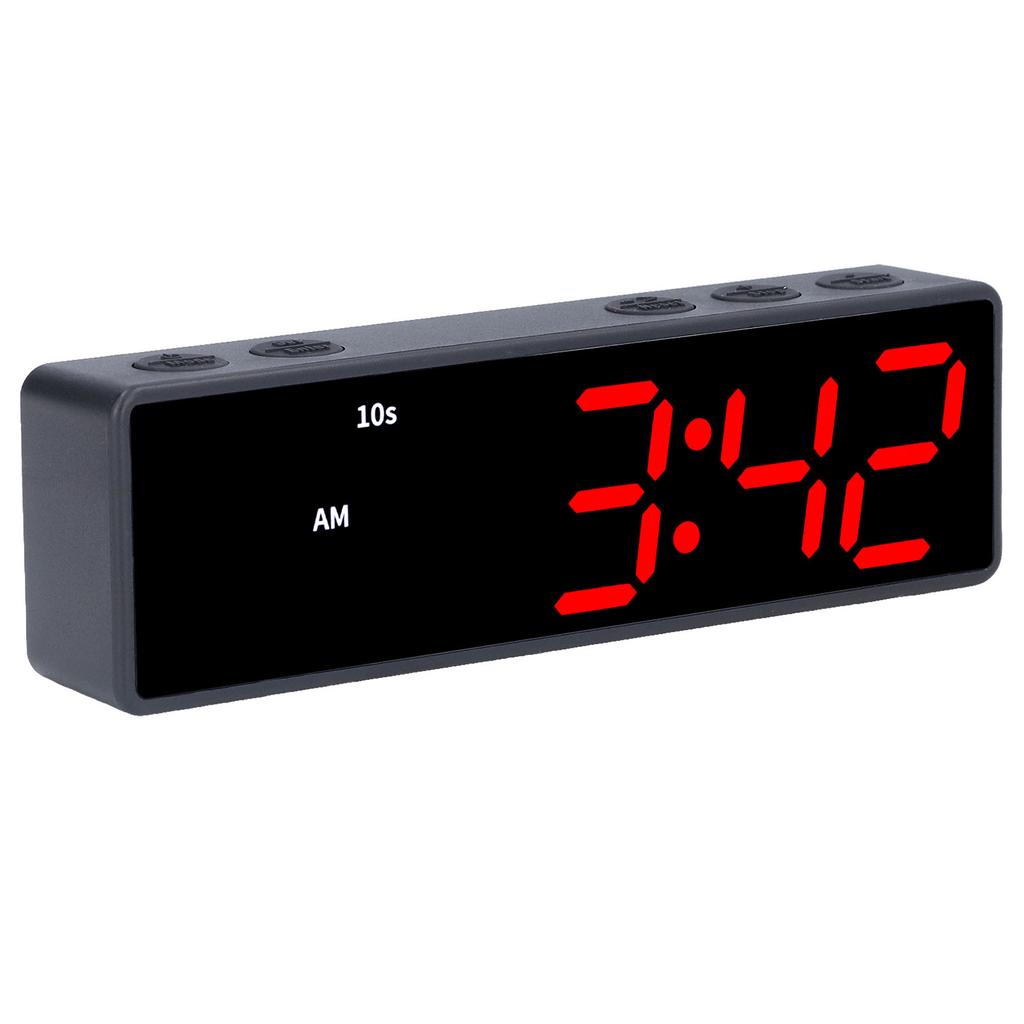 Trainings-Timer LED Digital-Timer Multifunktionale Elektronische Tischuhr für Schlafzimmer Fitness