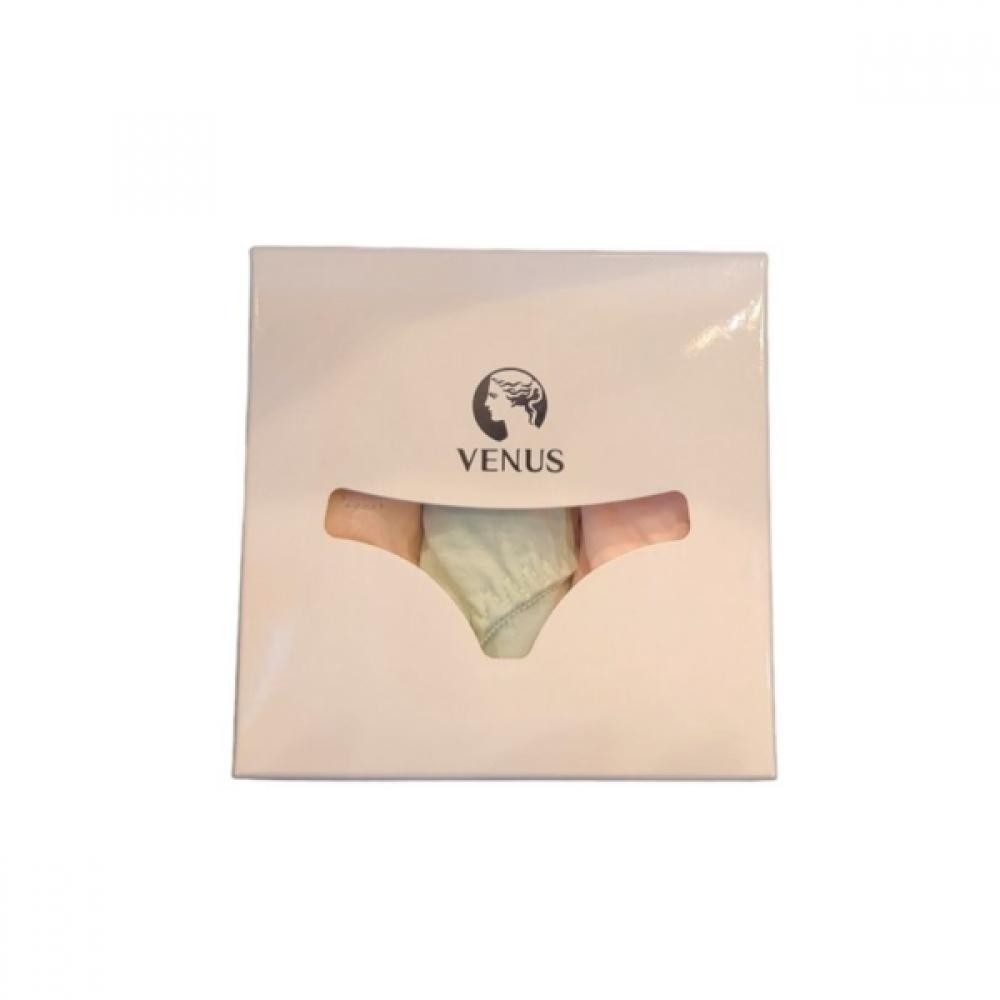Venus Daily Panty Floral Embroidery 100  Cotton 3pcs Vpt6948