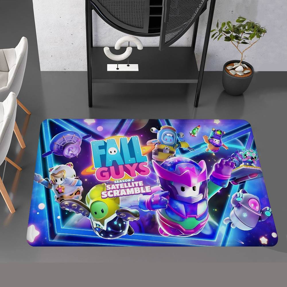 

Party Game Fall Guys Kitchen Mat Cheaper Anti-slip Modern Living Room Balcony Printed Modern Home Decor 40cm x 60cm