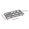Glass Stand, Holder, Sturdy Display Stand for Bar Accessories, Compact Holder Tasting