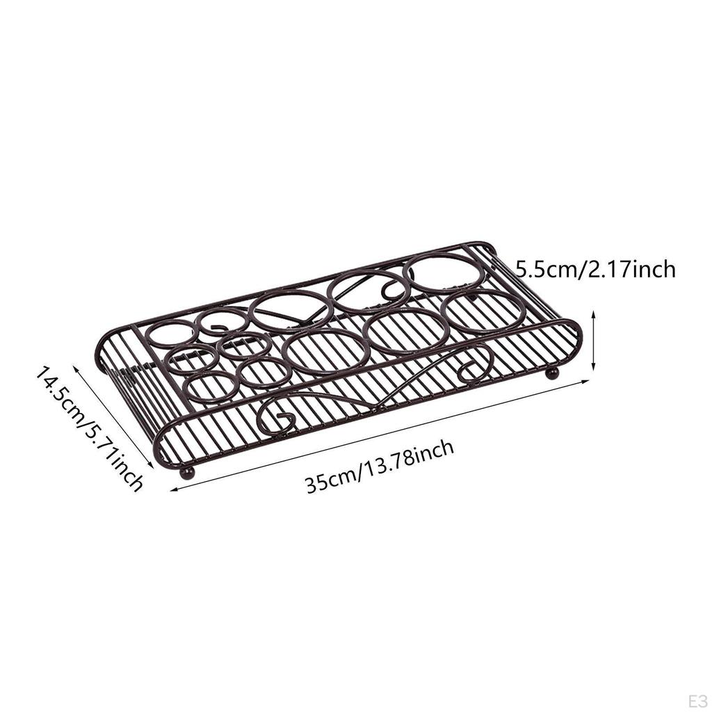 Glass Stand, Holder, Sturdy Display Stand for Bar Accessories, Compact Holder Tasting