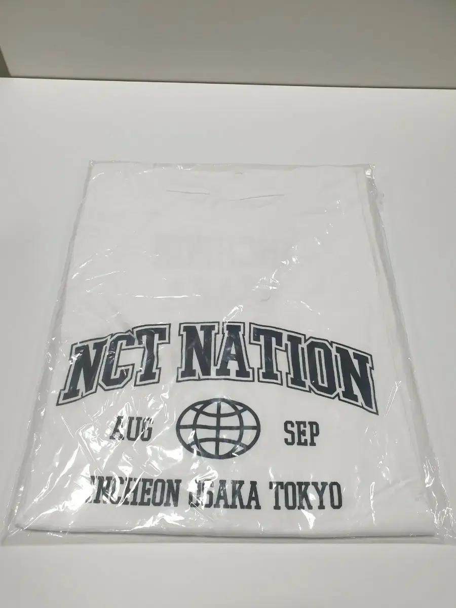 

NCT NATION White Short Sleeve T-Shirt New Item Used