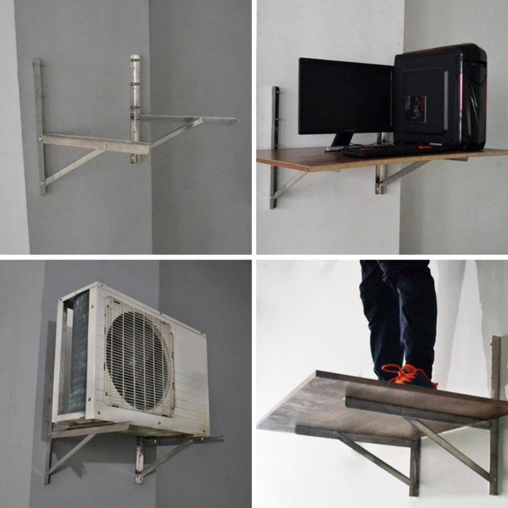 Air Conditioner Brackets Universal Sturdy Heavy Duty for Office Home Balcony