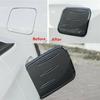 For Toyota RAV4 2019-2024 Black + Carbon Fiber Fuel Gas Tank Cap Cover Trim