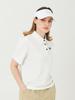 Do You Know Mc Wide Collar White Short Sleeve T-Shirt