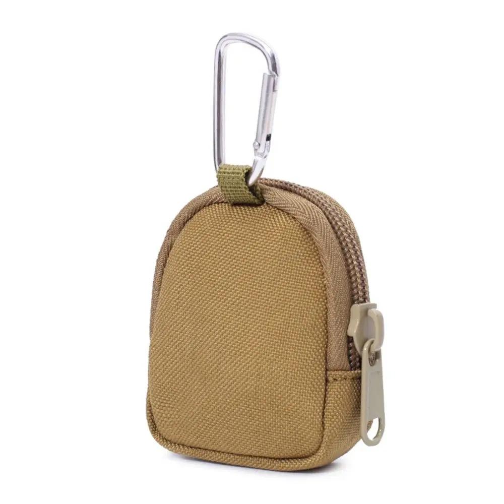 Taktische EDC-Tasche Herrenschlüsselanhängertasche, Reißverschlusstaschendesign, Schlüsseletui Münzaufbewahrung, Outdoor tragbare Schlüsselanhängertasche