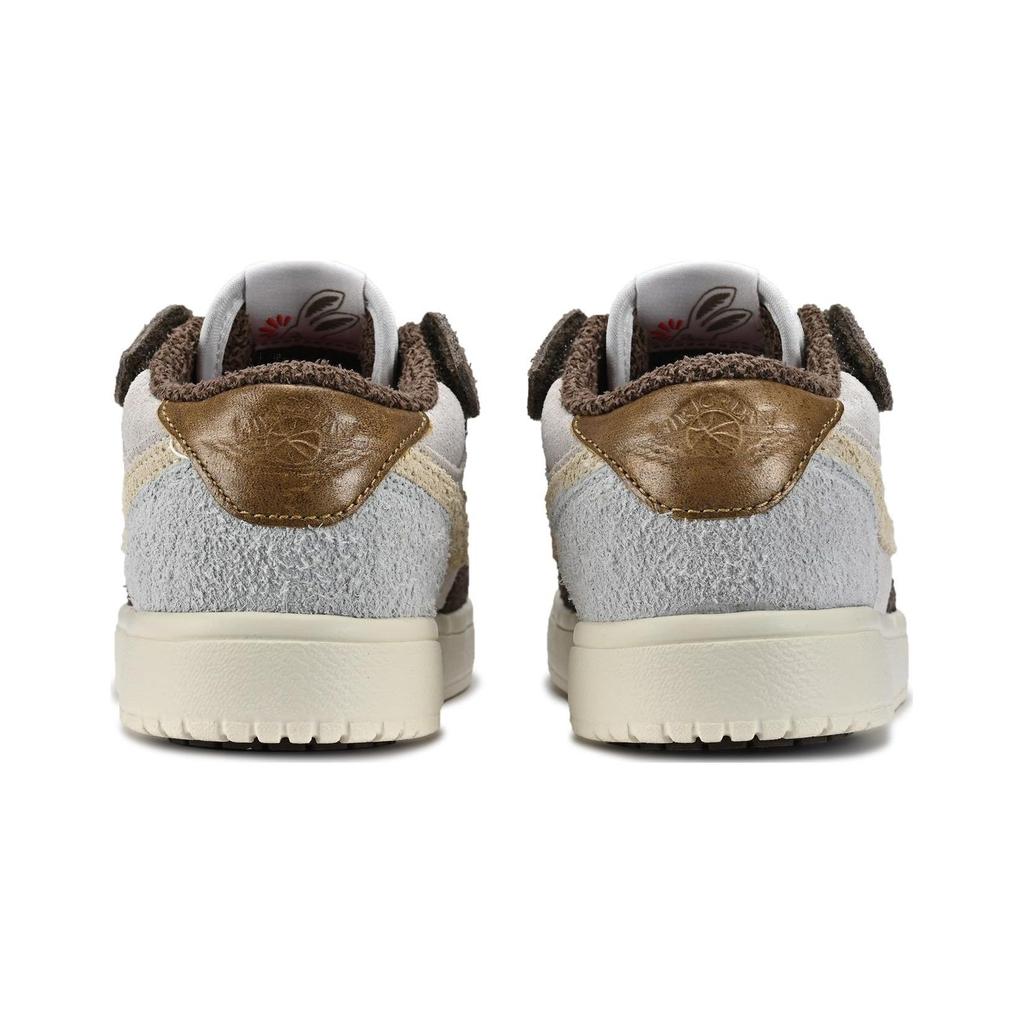 Air Jordan 1 Low ALT PS Year of the Rabbit Kids Sneakers Brown Palomino Metallic-Gold DZ4443-200