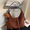 Niche Large-capacity Bag Women's Autumn New Retro Shoulder Bag Casual High-value Commuter Tote Bag