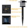 12Pack Solar Path Lights Outdoor Solar Walkway Lights Waterproof Garden Light Decorative for Yard Landscape Driveway Warm White