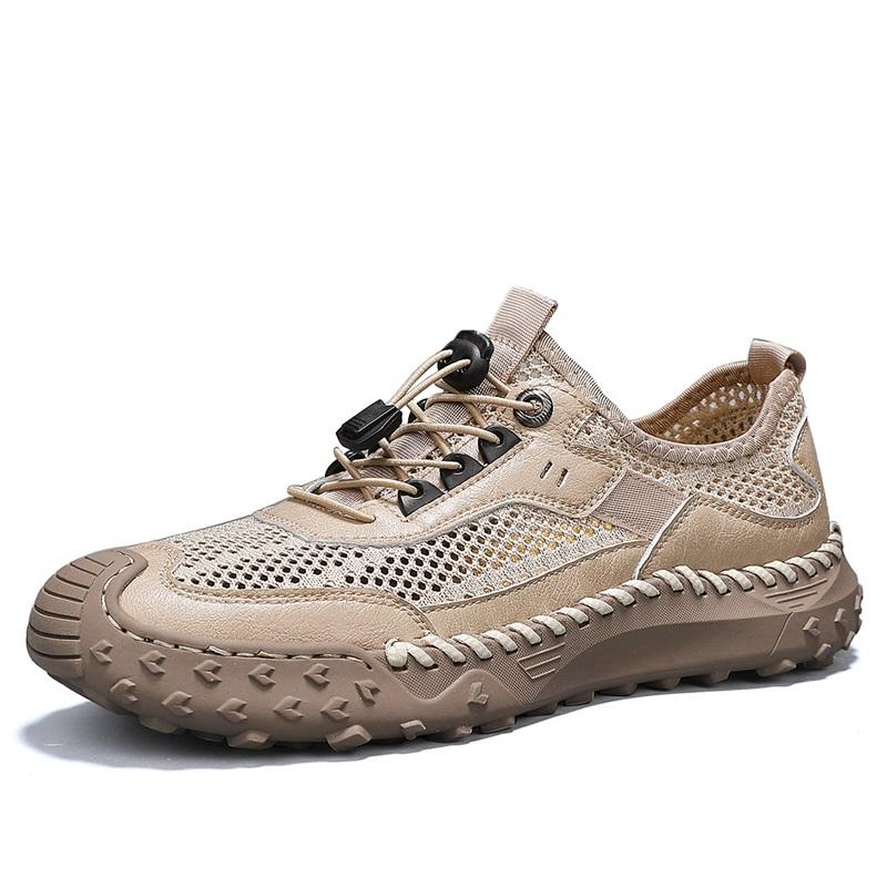 Fashion Breathable Mens Mesh Sneakers Comfort Casual Sport Shoes Fashion Lightweight Sandals Outdoor Male Hiking Shoes Treking Footwear