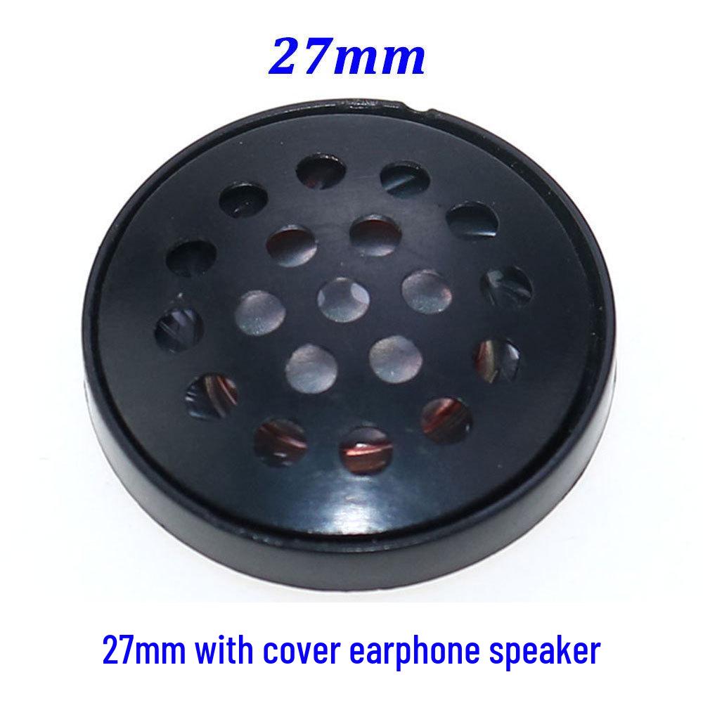 27/30/40/50mm Bluetooth Headphone Speaker Unit with Cover, 32 Ohm, Head-mounted Loudspeaker