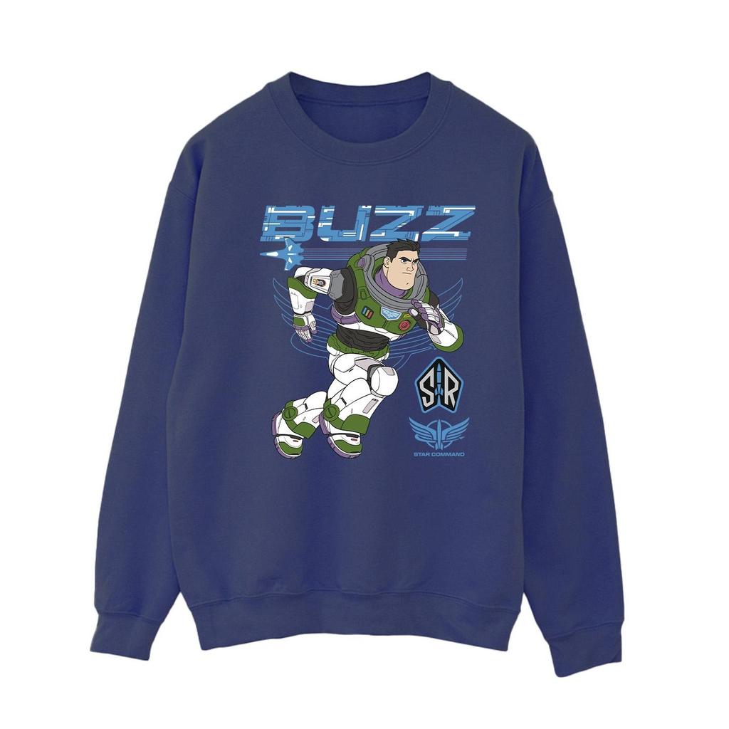 Disney Womens/Ladies Lightyear Buzz Run To Action Sweatshirt