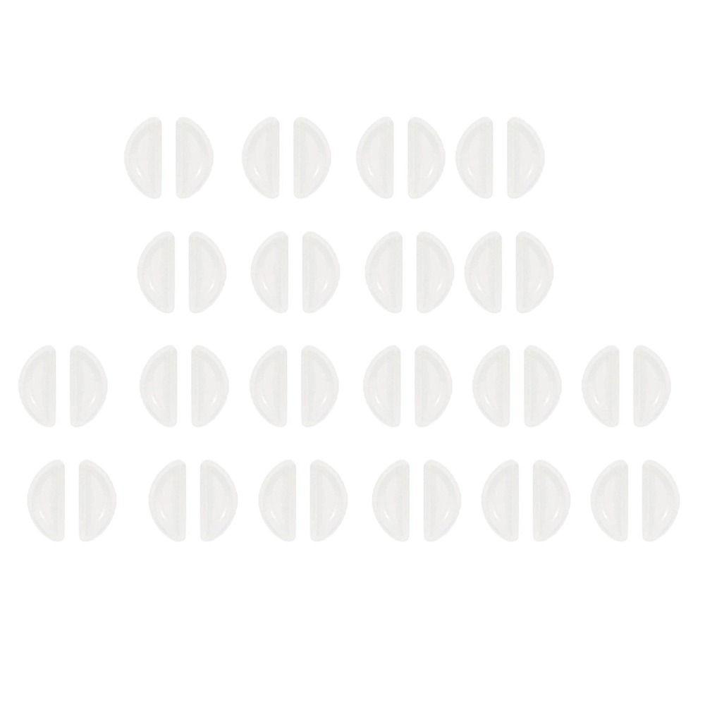 20Pair/set Invisible Glasses Nose Pads D Shape Stick on Spectacles Nose Pads Nasal Supports