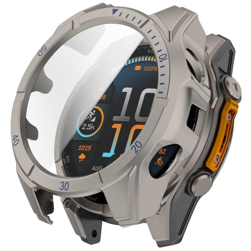 PC +Tempered Film Case for Garmin Descent Mk3i 51mm Smart Watch Band Cover Mk 3i Protector Shell Bumper Accessoies Mk3i 51mm