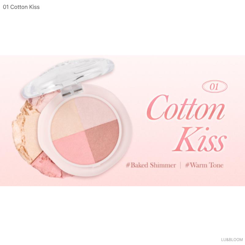 

DASIQUE Многоцветные тени для век 3,5 г (+Бесплатный подарок) 01 Cotton Kiss