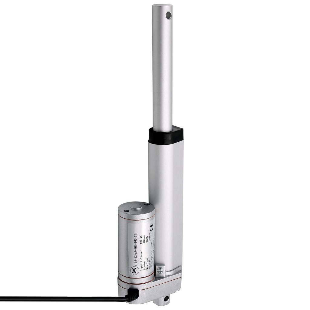 DC 12V 750N Linear Actuator 50mm 100mm 150mm 200mm 250mm 300mm Stroke Linear Drive Electric Motor Linear Motor 10mm/s Speed