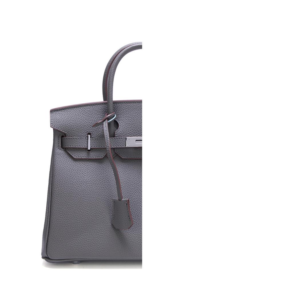 Silberschnalle Togo kleines Muster, echtes Leder Außenhandel neu erste Schicht Rindsleder High-End große Kapazität Handtasche Damen große Tasche