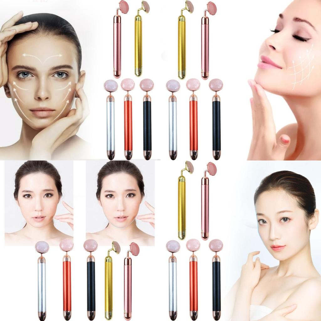 Premium Electric Jade Beauty Wand With Vibrating Function For Facial Care And Relaxation