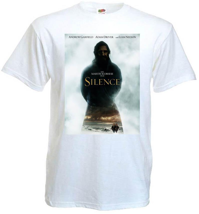 Silence T-shirt white movie poster all sizes S5XL XXXL