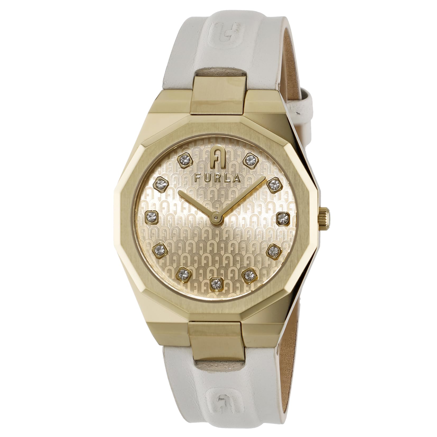 

FURLA 1927 Quartz 5 ATM Water Mineral Yellow Gold WW00052005L2 Women s Watch, Resistant, Glass, Dial, [Used]