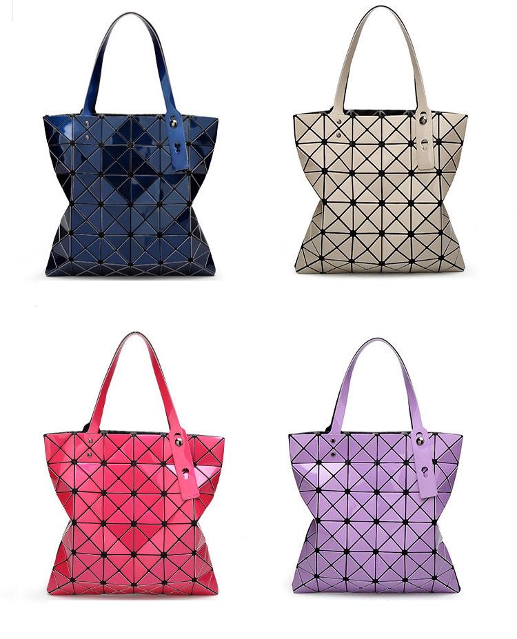 Geometrische Raute Damen Schultertasche - Sommer 2020 Japanischer Stil Trendige Handtasche