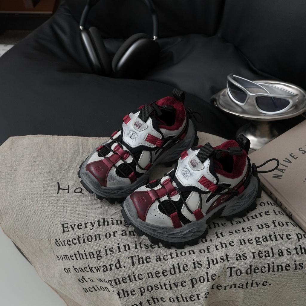 XSHX Trend "Paris M Serie" Retro Kinder Dad Sneakers Frühling Herbst und Winter Jungen und Mädchen 247023