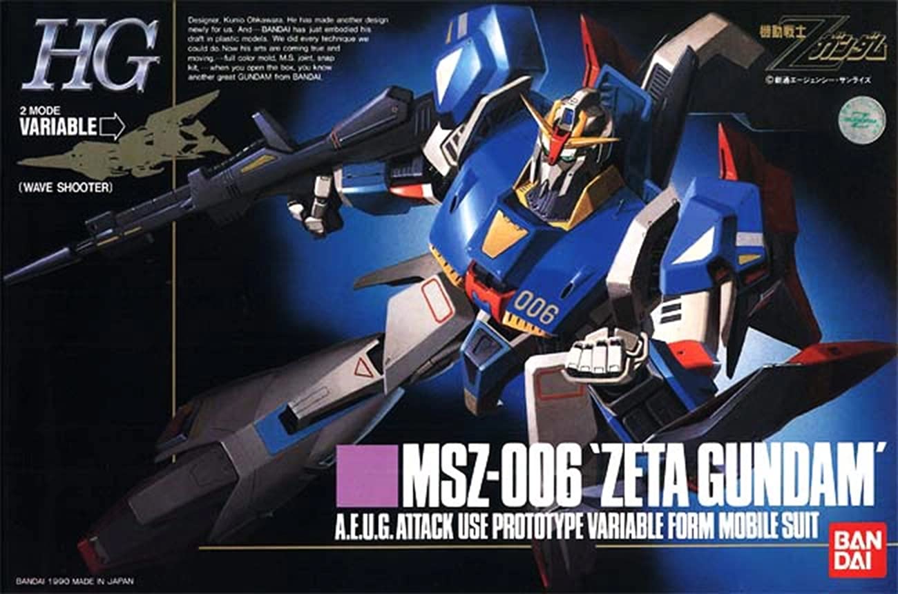 

HG Костюм Зета Гандам Z 1/144 MSZ-006 (Мобильный Гандам)