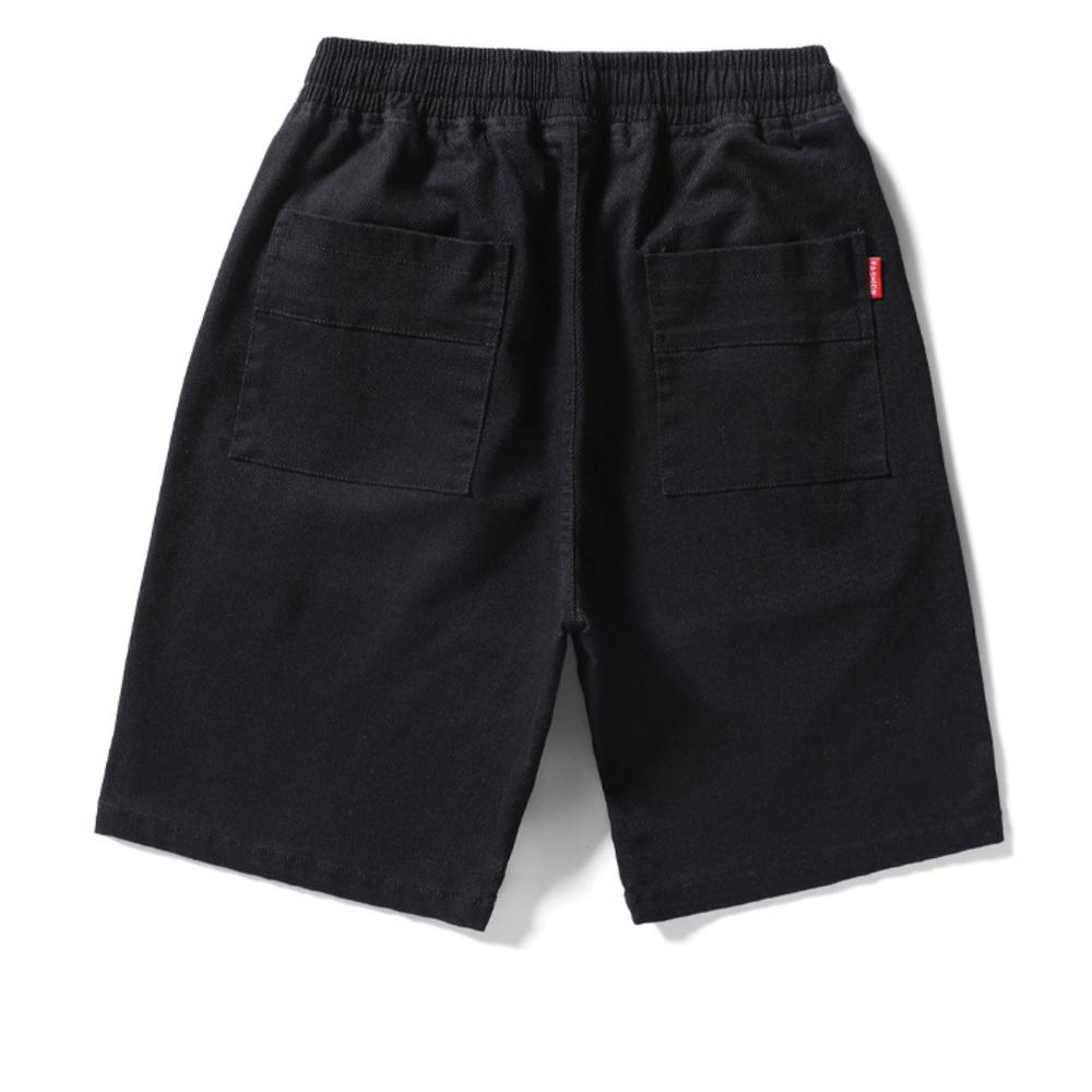 Herren Laufsport Shorts Casual Sommer Taille Elastizität Einfarbig Shorts Männer Plus Size Bottoms Kleidung
