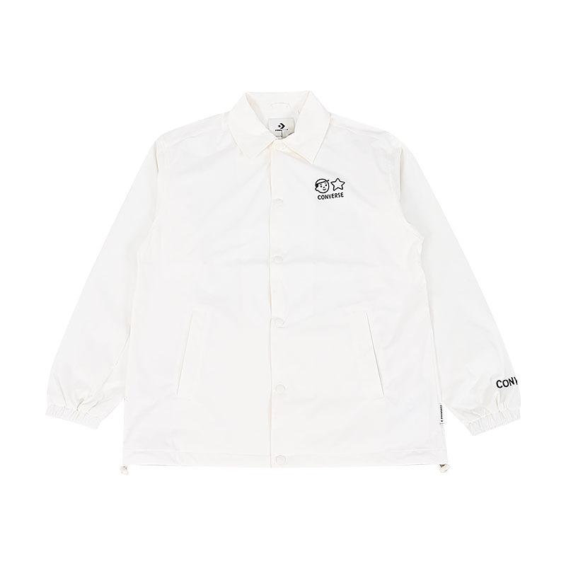 Converse Jackets Unisex White Lapel Moderate Other UCH890-W70 L