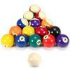 Funien 57.2mm Adult Billiard Ball Pool Ball Set, Full Size American Standard Billiard Ball Set of 16 Balls, Durable Synthetic Resin Billiard Balls