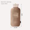 Long Hot Water Bag Water Injection Plush Cover Rubber Warm Water Bag Waist Supporter Irrigation Large Thickened Belly Warming Handbag