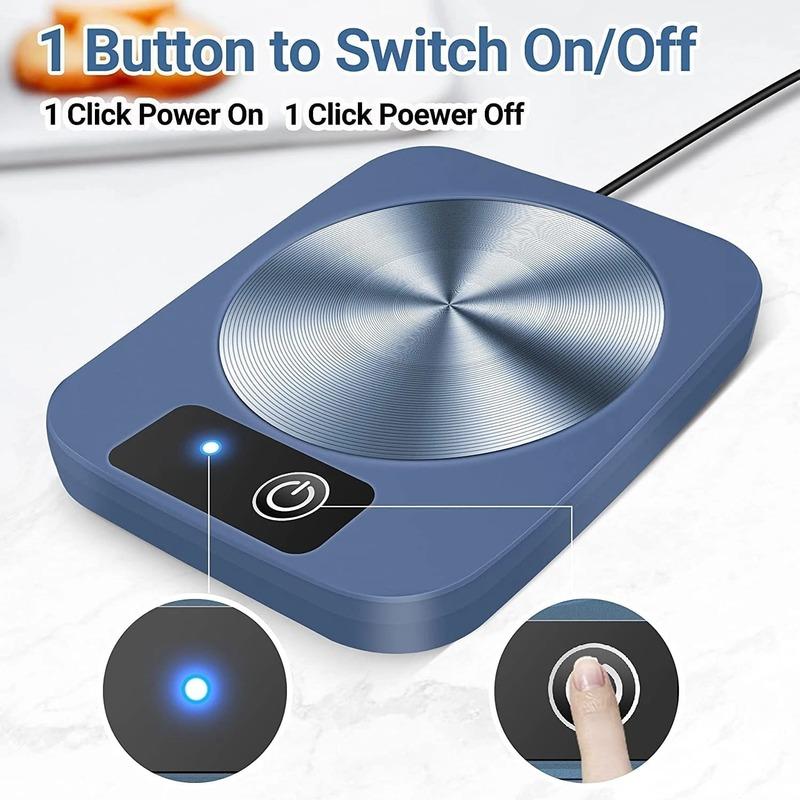 USB Cup Heaters Coffee Mug Cup Warmer Milk Tea Water Heating Pad Cup Heater Warm Mat Constant Temperature Coaster