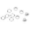 500 Sets 8mm Grommet Eyelet Kit Rust Prevention Metal Leather Grommets Kit Eyelets Tool Kit for Repairing Decorating