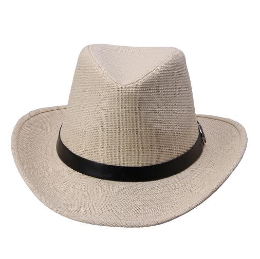 LNPBD Kimisohand New Hot Fashion 6 Colors Summer Men Straw Hat Cowboy Hat Men's Fashion Hot Sale