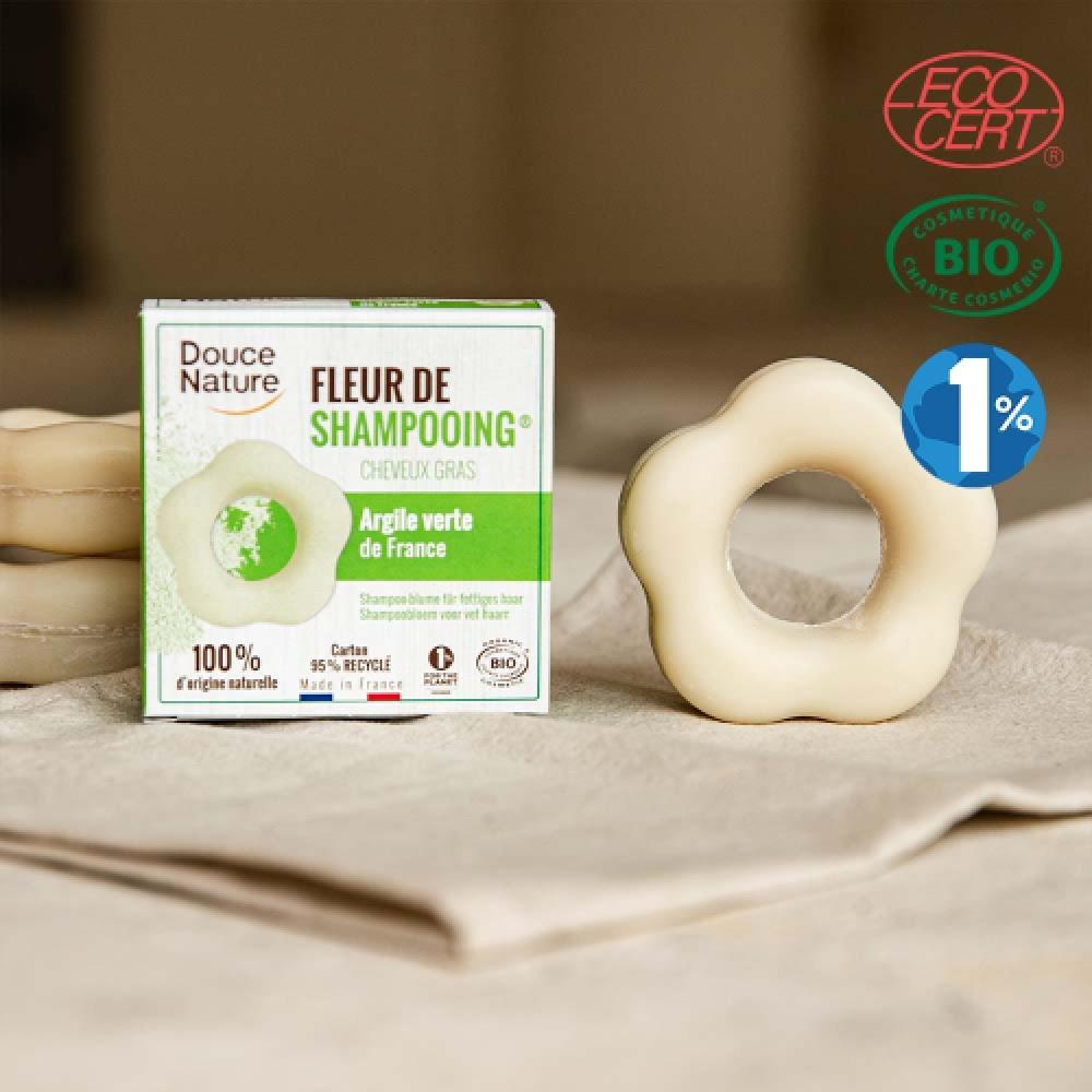 Douce Nature [zero Waste] French Organic Shampoo Bar For Oily Skin 85g none