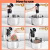 1500W 220V Sous Vide Precision Cooker Immersion Circulator Low Temperature Cooking Rod LED Display
