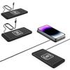 Non-Slip Pad Wireless Car Charger Fast Charging Car Charging Pad Auto Charging Pad  Dashboard Mount