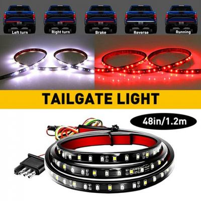 48" Tailgate Strip Truck Sequential LED Signal Turn Brake Tail Reverse Bar Light