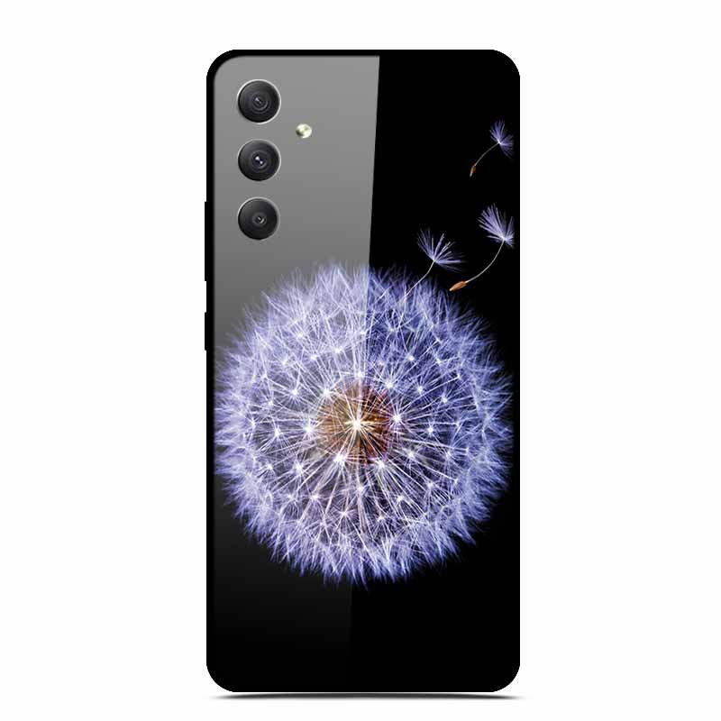 Tempered Glass Cases For Samsung M35 5G Case GalaxyM35 Painted Hard Back Fundas for Samsung Galaxy M35 5G Back Cover Protection