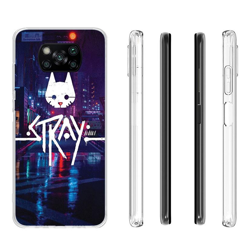 Stray Cat Game Phone Case For Xiaomi Poco X7 X6 X5 Pro F7 Ultra Redmi 15C 15 13 13C 12 12C 10 10A 10C 9 9A 9C 9T Cover Poco X7 X