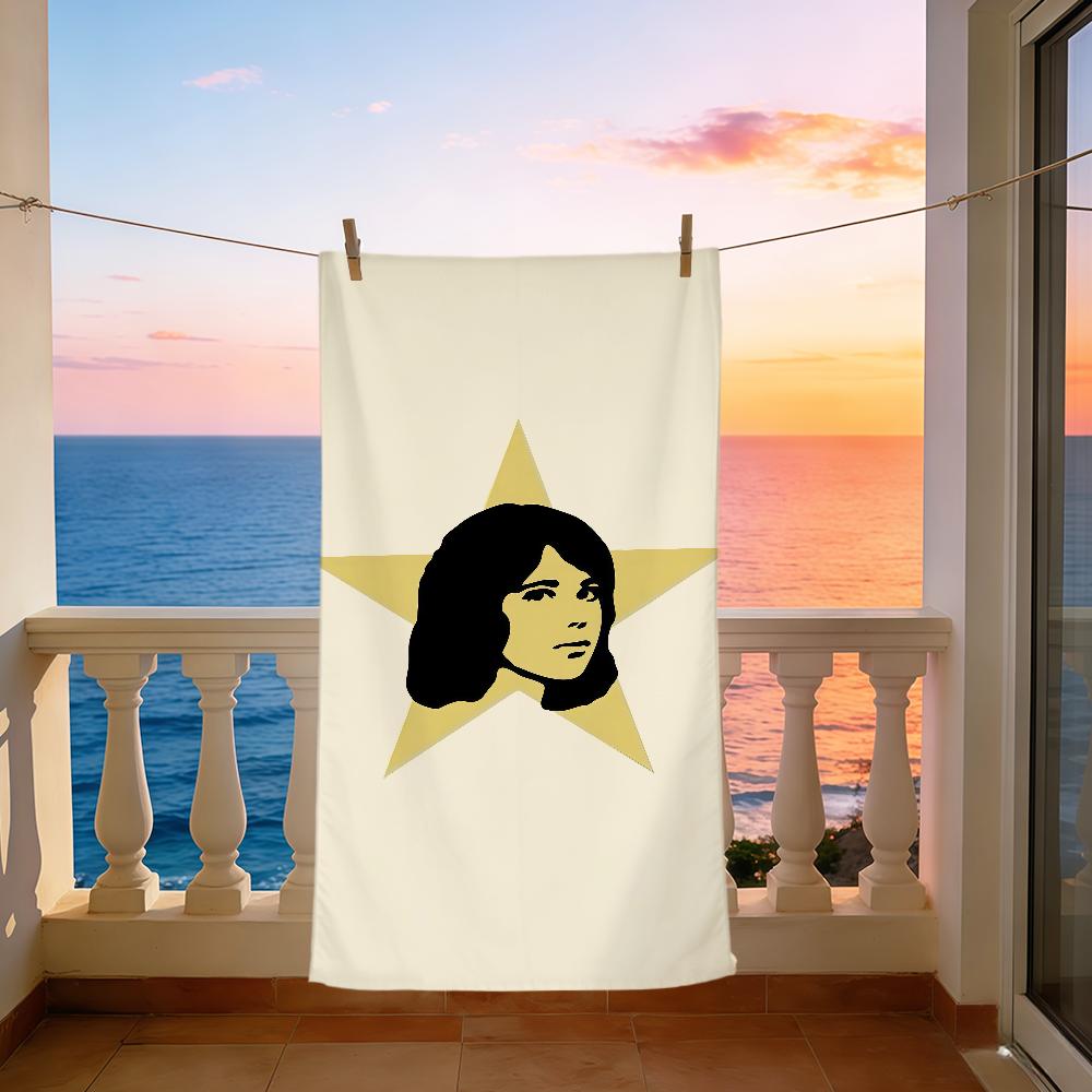 band cool art t-tv girl color Towel soft Beach Towels Trip swim Pool bathing Towel Gym Spa home Decor Gift Holiday