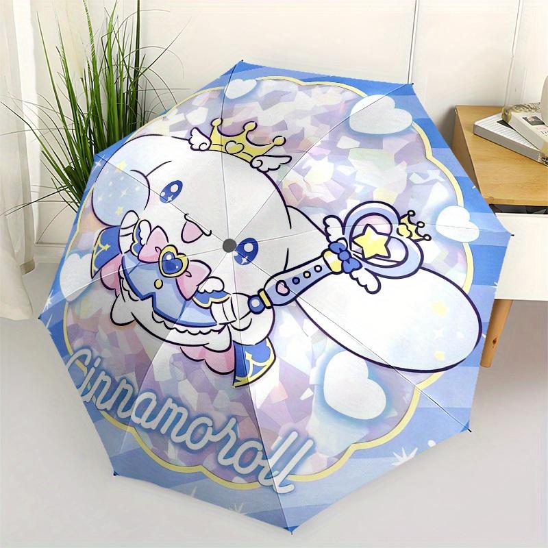 

1pc Cinnamoroll Princess WandUmbrella with Plastic Handle,Suitable for All Seasons Home Travel Outdoor UmbrellaSanlio192