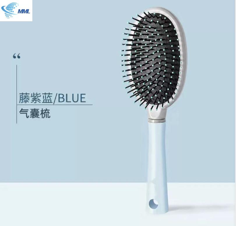 Professionelle antistatische zylindrische Borsten Lockenstyling Rundbürste Nylonzinken Rollbürste Speziell für Echthaarperücken