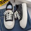 Soft Washed Denim Shoes Student Sports Canvas Trendy Shoes Casual Skateboard Shoes 22 Spring New