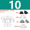 Snap-on Silicone Rubber Plug 3/3.5/4/4.5/5/6/6.5/7-14mm Soft Seal Hole Plugs Blanking End Cap T Type Hole Plug Cover Four Colors