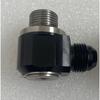 For Motorcycles For Automotive Turbo Brake Hose Fittings 10AN Adapter Black Bolt Ring Fish Eye-A14Z
