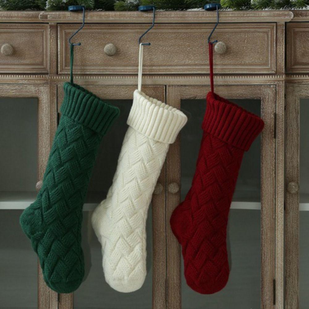 Xmas Tree Ornaments Christmas Gift Sock Large Size Gift Bag  Christmas Decor