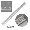 Robust Aluminum Alloy T Slot Miter Track 45 Type Removable Scale Bar for Flexible Jigs on Router and Band Saws