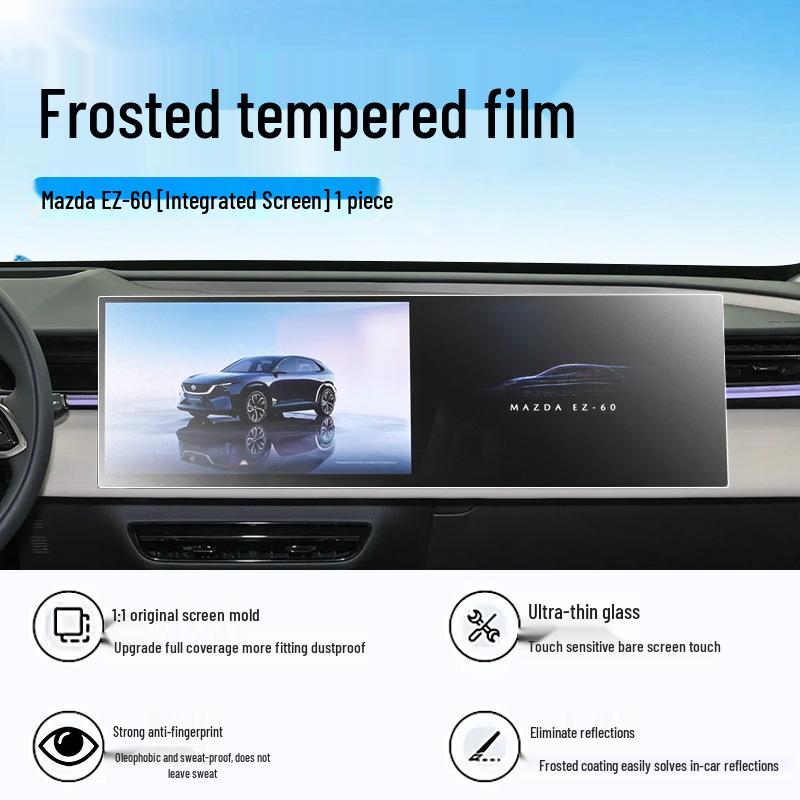 Changan Mazda Ez60 Tempered Glass Screen Protector for Central Control Navigation Display